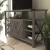 Flash Furniture ZG-025-GY-GG 60" Gray Wash TV Stand with Storage Cabinets and Shelves addl-5