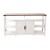 Flash Furniture ZG-025-WH-GG 60" Modern White/Rustic Oak TV Stand with Storage Cabinets and Shelves addl-10