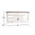 Flash Furniture ZG-025-WH-GG 60" Modern White/Rustic Oak TV Stand with Storage Cabinets and Shelves addl-4