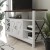Flash Furniture ZG-025-WH-GG 60" Modern White/Rustic Oak TV Stand with Storage Cabinets and Shelves addl-5