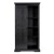 Flash Furniture ZG-026-BLK-GG 36" Black Rustic Farmhouse Storage Cabinet Bookcase with Sliding Barn Door addl-10