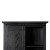 Flash Furniture ZG-026-BLK-GG 36" Black Rustic Farmhouse Storage Cabinet Bookcase with Sliding Barn Door addl-12