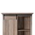 Flash Furniture ZG-026-GRYWSH-GG 36" Gray Wash Rustic Farmhouse Storage Cabinet Bookcase with Sliding Barn Doors addl-12