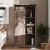 Flash Furniture ZG-026-GRYWSH-GG 36" Gray Wash Rustic Farmhouse Storage Cabinet Bookcase with Sliding Barn Doors addl-5