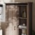 Flash Furniture ZG-026-GRYWSH-GG 36" Gray Wash Rustic Farmhouse Storage Cabinet Bookcase with Sliding Barn Doors addl-6