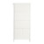Flash Furniture ZG-027-WHT-GG White Modern Farmhouse 3 Upper Shelf Wooden Bookcase with Glass Door Storage Cabinet addl-7