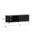 Flash Furniture ZG-028-BK-GG 65" Mid Century Black TV Stand with Shelf and Storage Drawers addl-4