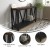Flash Furniture ZG-034-BK-WAL-GG Farmhouse 2-Tier Console Walnut Finish Accent Table with Black Frame addl-3