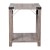 Flash Furniture ZG-036-GY-GG Farmhouse Wooden 2 Tier Gray Wash End Table with Black Accents and Cross Bracing addl-8