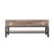 Flash Furniture ZG-075-GY-GG Farmhouse Gray Wash Entryway Storage Bench with Lower Shelf addl-7