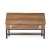 Flash Furniture ZG-075-OAK-GG Farmhouse Rustic Oak Entryway Storage Bench with Lower Shelf addl-12