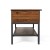 Flash Furniture ZG-075-WAL-GG Farmhouse Walnut Entryway Storage Bench with Lower Shelf addl-9