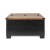 Flash Furniture ZG-ZP-030-BLK-GG 35.75" Farmhouse Storage Coffee Table with Hinged Lift Top, Hidden Storage, Black/Rustic Oak addl-8