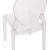 Flash Furniture ZH-GHOST-OVR-4-GG Transparent Crystal Extra Wide Resin Ghost Chairs Set of 4 addl-12