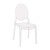 Flash Furniture ZH-GHOST-OVR-4-GG Transparent Crystal Extra Wide Resin Ghost Chairs Set of 4 addl-8