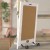 Flash Furniture 10-HFKHD-GDIS-CRE8-022315-GG Whitewashed Tabletop Magnetic Chalkboards with Metal Scrolled Legs, 9.5" x 14", Set of 10 addl-7