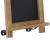 Flash Furniture 10-HFKHD-GDIS-CRE8-122315-GG Canterbury Torched Wood Tabletop Magnetic Chalkboards with Metal Scrolled Legs, 9.5" x 14", Set of 10 addl-9