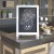 Flash Furniture 10-HFKHD-GDIS-CRE8-422315-GG Rustic Blue Tabletop Magnetic Chalkboards with Metal Scrolled Legs, 12" x 17", Set of 10 addl-1
