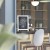 Flash Furniture 10-HFKHD-GDIS-CRE8-522315-GG Whitewashed Tabletop Magnetic Chalkboards with Metal Scrolled Legs, 12" x 17", Set of 10 addl-1