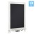Flash Furniture 10-HFKHD-GDIS-CRE8-522315-GG Whitewashed Tabletop Magnetic Chalkboards with Metal Scrolled Legs, 12" x 17", Set of 10 addl-2