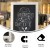 Flash Furniture 10-HFKHD-GDIS-CRE8-522315-GG Canterbury Whitewashed Tabletop Magnetic Chalkboards with Metal Scrolled Legs, 12" x 17", Set of 10 addl-4