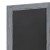 Flash Furniture 10-HGWA-GDIS-CRE8-962315-GG Canterbury Rustic Gray Wall Mount Magnetic Chalkboard Sign, 11" x 17", Set of 10 addl-9