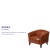 Flash Furniture 111-1-CG-GG Hercules Imperial Series Cognac LeatherSoft Chair addl-3