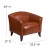 Flash Furniture 111-1-CG-GG Hercules Imperial Series Cognac LeatherSoft Chair addl-5