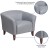Flash Furniture 111-1-GY-GG Hercules Imperial Series Gray LeatherSoft Chair addl-4