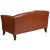 Flash Furniture 111-2-CG-GG Hercules Imperial Series Cognac LeatherSoft Loveseat addl-6