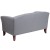 Flash Furniture 111-2-GY-GG Hercules Imperial Series Gray LeatherSoft Loveseat addl-6