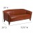 Flash Furniture 111-3-CG-GG Hercules Imperial Series Cognac LeatherSoft Sofa addl-5