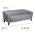 Flash Furniture 111-3-GY-GG Hercules Imperial Series Gray LeatherSoft Sofa addl-5