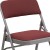 Flash Furniture 2-AW-MC309AF-BG-GG Hercules Curved Triple Braced & Double Hinged Burgundy Patterned Fabric Metal Folding Chair, 2/Pack addl-12