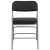Flash Furniture AW-MC320AF-BK-GG Hercules Premium Curved Triple Braced & Double Hinged Black Pin-Dot Fabric Metal Folding Chair addl-7