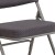 Flash Furniture 2-AW-MC320AF-GRY-GG Hercules Premium Curved Triple Braced & Double Hinged Gray Fabric Metal Folding Chair, 2 Pack  addl-9