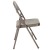 Flash Furniture BD-F002-GY-GG Hercules Double Braced Gray Metal Folding Chair addl-9