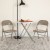 Flash Furniture BD-F002-GY-GG Hercules Double Braced Gray Metal Folding Chair addl-1