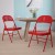 Flash Furniture BD-F002-RED-GG Hercules Double Braced Red Metal Folding Chair addl-1