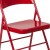 Flash Furniture 2-BD-F002-RED-GG Hercules Double Braced Red Metal Folding Chair, 2 Pack addl-8