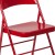 Flash Furniture BD-F002-RED-GG Hercules Double Braced Red Metal Folding Chair addl-7