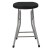 Flash Furniture 2-DAD-YCD-30-GG Micah Foldable Black Plastic Stool with Titanium Gray Frame, 2 Pack  addl-6