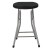 Flash Furniture DAD-YCD-30-GG Micah Foldable Black Plastic Stool with Titanium Gray Frame addl-6