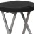 Flash Furniture DAD-YCD-30-GG Micah Foldable Black Plastic Stool with Titanium Gray Frame addl-7