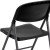 Flash Furniture 2-DAD-YCD-50-GG Hercules 330 lb. Capacity Black Plastic Folding Chair with Charcoal Frame, 2 Pack  addl-12