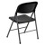 Flash Furniture 2-DAD-YCD-50-GG Hercules 330 lb. Capacity Black Plastic Folding Chair with Charcoal Frame, 2 Pack  addl-7