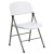 Flash Furniture 2-DAD-YCD-70-WH-GG Hercules White Plastic Lightweight Folding Chair with Gray Frame, Set of 2  addl-9