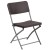 Flash Furniture 2-DAD-YCZ-61-GG 2 Pack Hercules Brown Rattan Plastic Folding Chair with Gray Frame addl-7