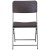 Flash Furniture 2-DAD-YCZ-61-GG 2 Pack Hercules Brown Rattan Plastic Folding Chair with Gray Frame addl-9