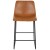 Flash Furniture 2-ET-ER18345-24-LB-GG Reagan 24" Light Brown LeatherSoft Counter Height Bar Stool, Set of 2 addl-10
